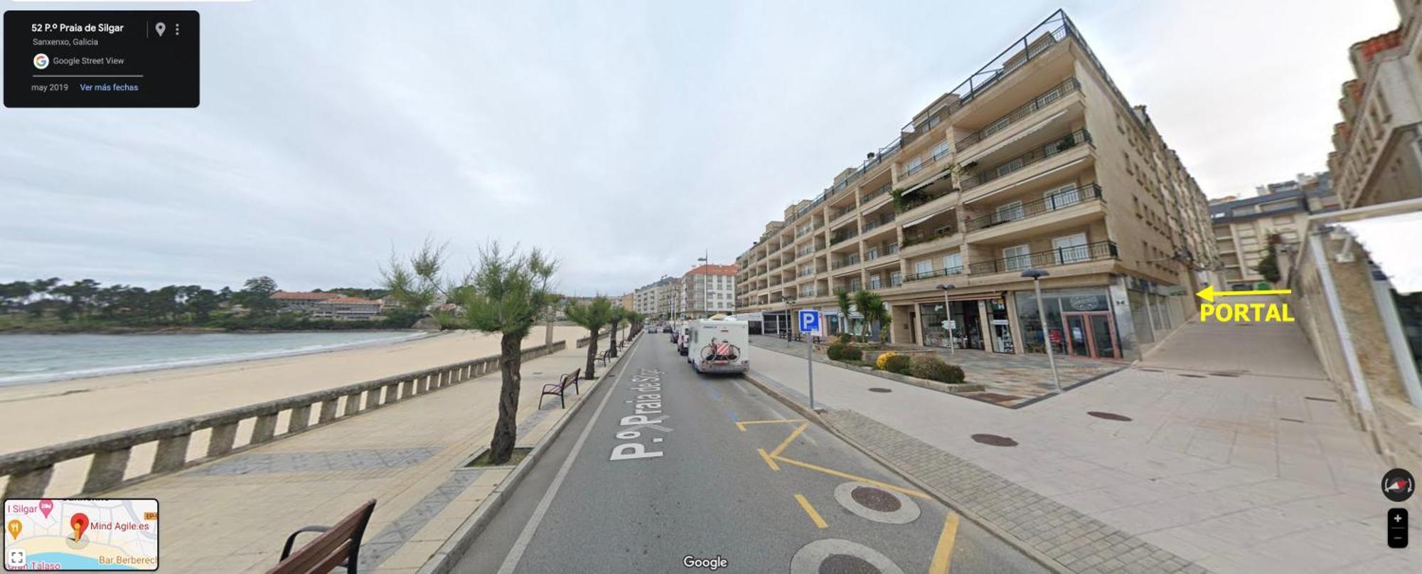 Playa De Silgar Apartment Санксенсо Екстериор снимка